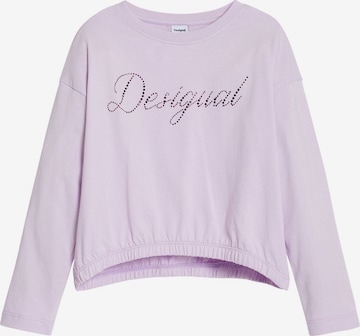 rožinė Desigual Marškinėliai: priekis
