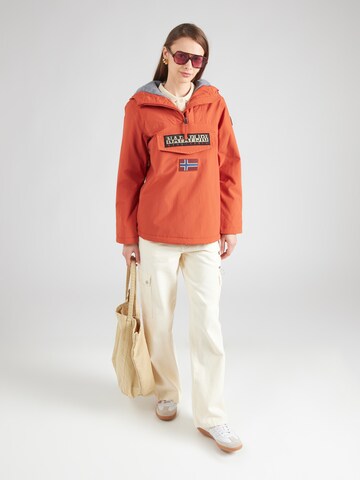 NAPAPIJRI Performance Jacket 'RAINFOREST' in Red