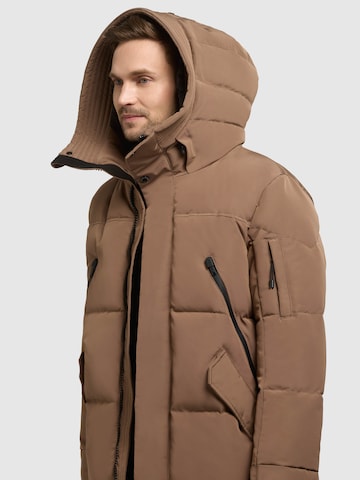 khujo Winterjas 'Kanf2' in Bruin