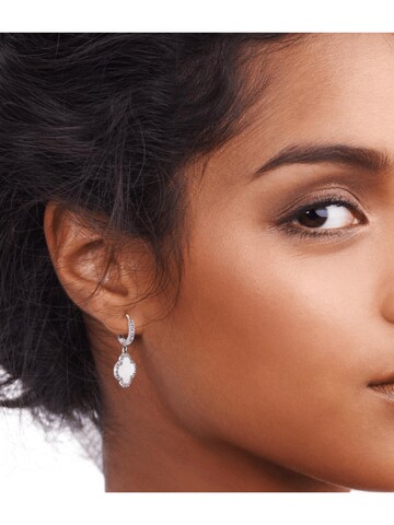 ARS-ARGENTI Earrings 'LUCKY LUXE' in Silver: front