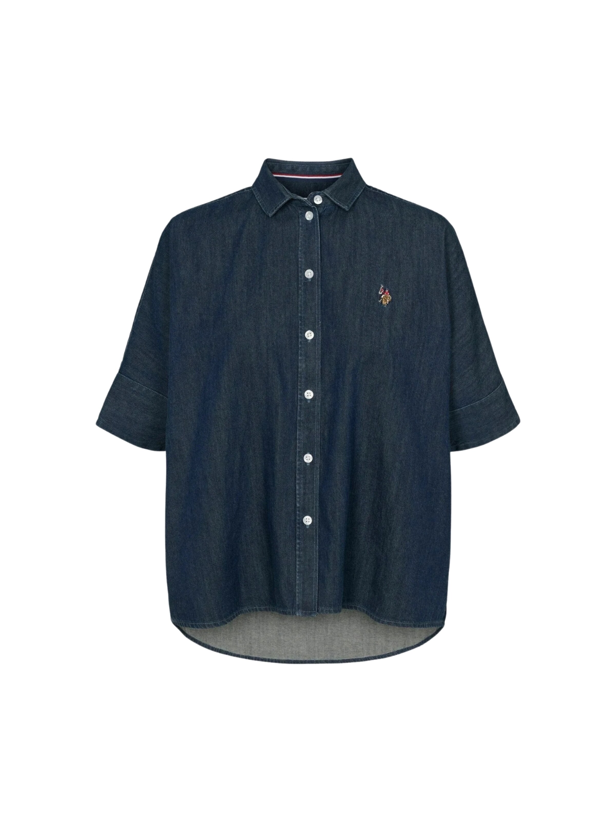 U.S. POLO ASSN. Tričko ' Megan ' – modrá: přední strana