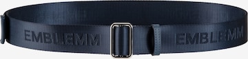 Ceinture EMBLEMM en bleu : devant