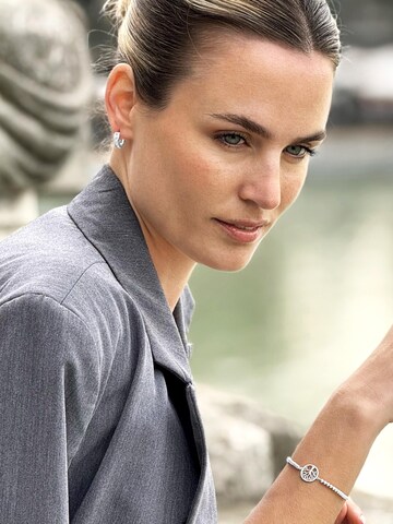 Luxenter Earrings 'Meri' in Silver