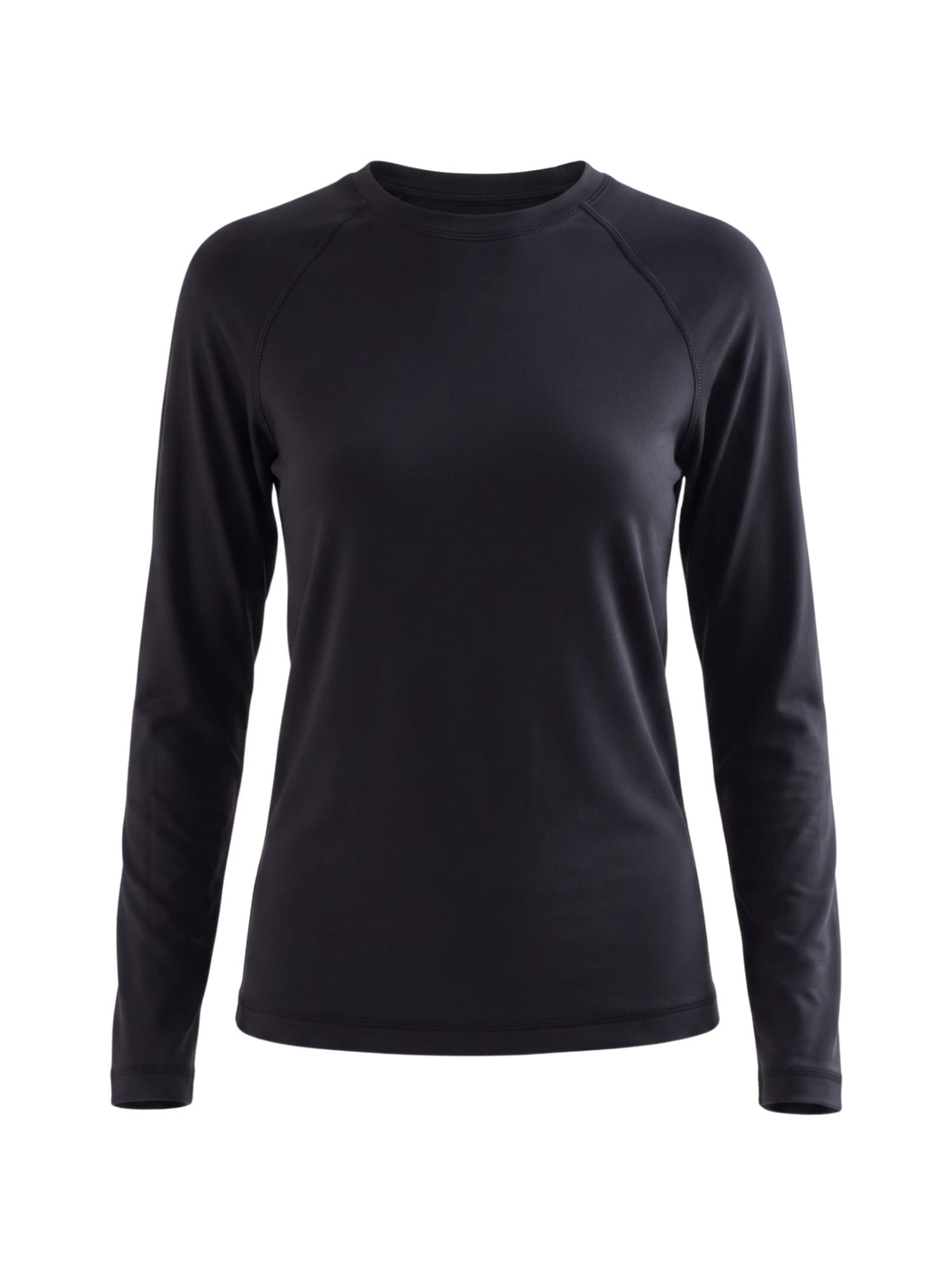 True North Shirt 'Langarmshirt' in Black: front