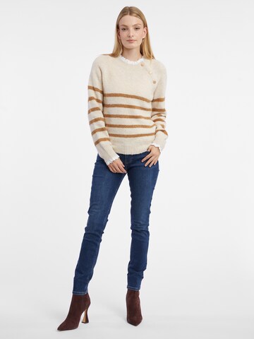 Orsay Sweater in Beige