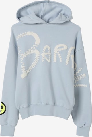 BARROW Sweatshirt 'Felpa cappuccio celeste per bambino' in Blauw: voorkant