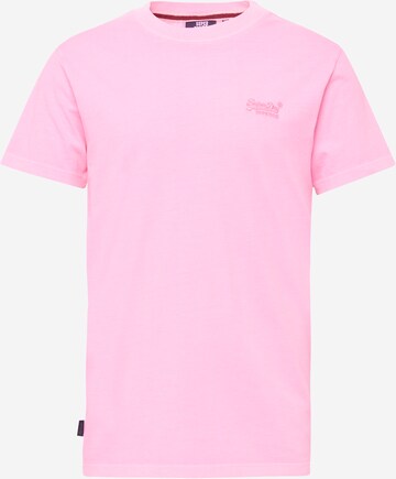 Superdry & Co Shirt 'Essential' in Pink: front
