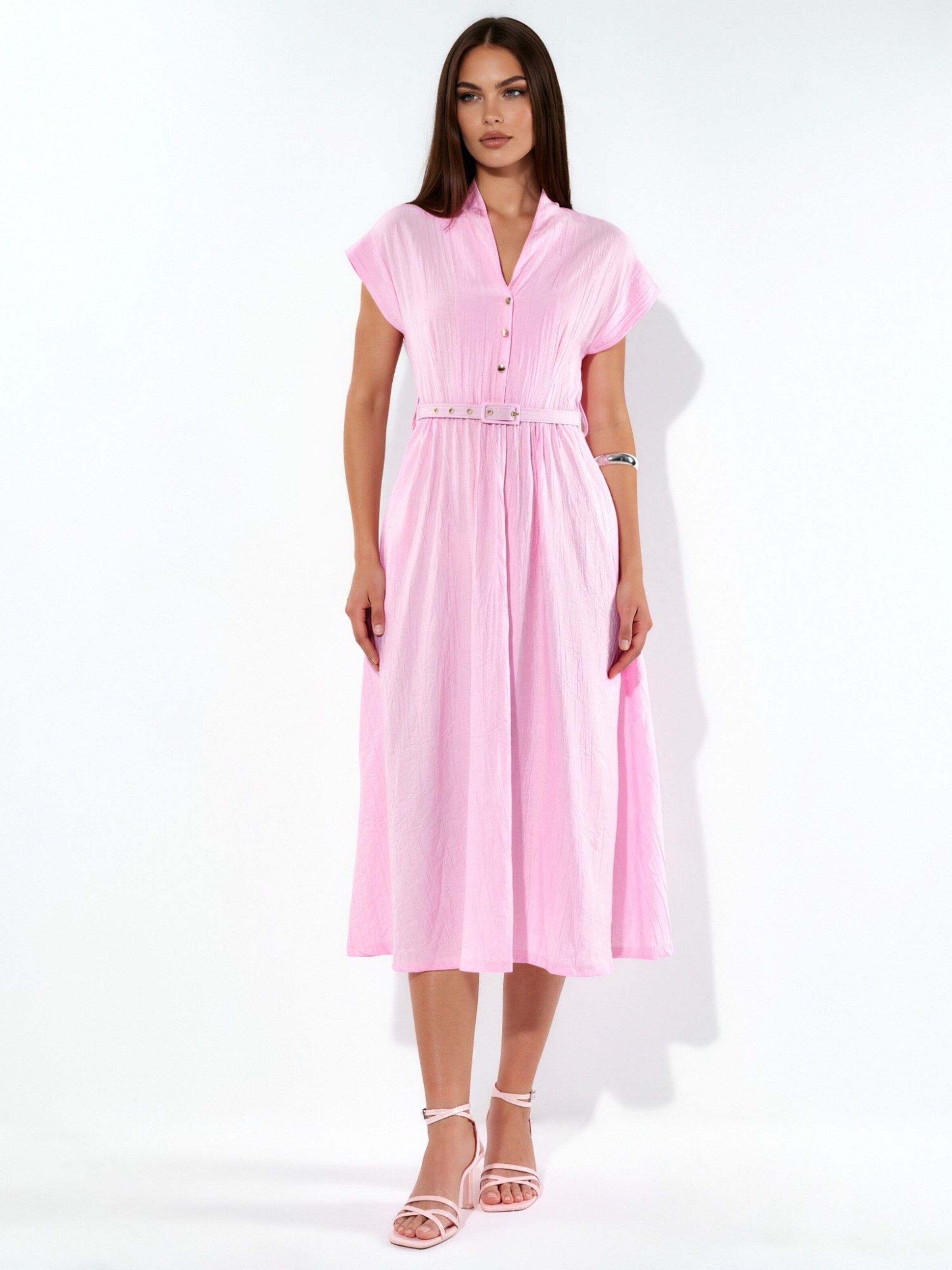 Busem Dress in Pink