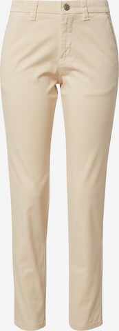 SELECTED FEMME Slimfit Chino 'MILEY' in Beige: voorkant