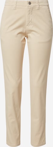 SELECTED FEMME Slim fit Chino Pants 'MILEY' in Beige: front