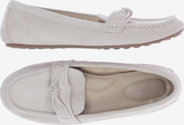 Lands‘ End Flats & Loafers in 38 in White: front