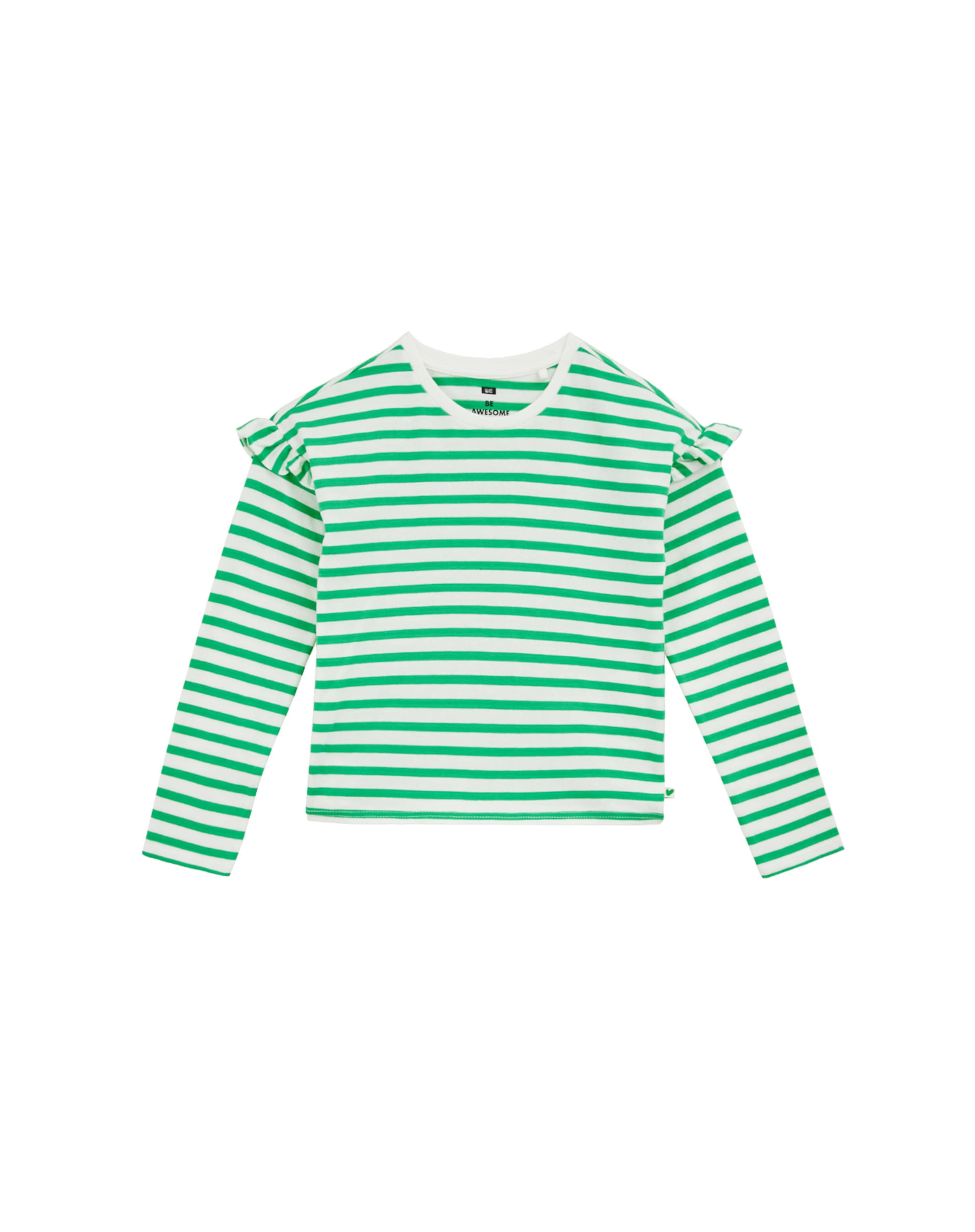 T-Shirt WE Fashion en vert : devant