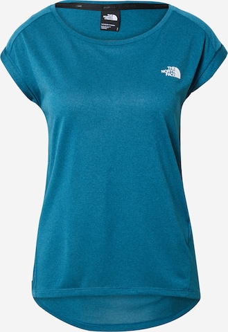 T-shirt fonctionnel 'Tanken' THE NORTH FACE en bleu : devant