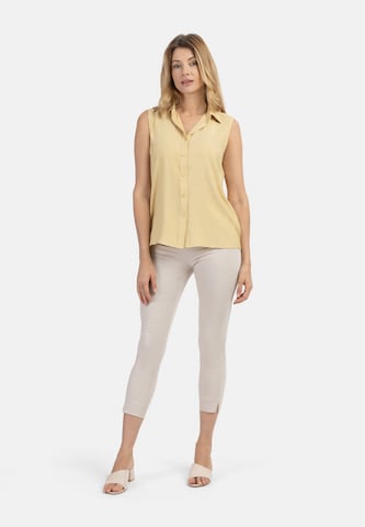 usha WHITE LABEL Blouse in Geel