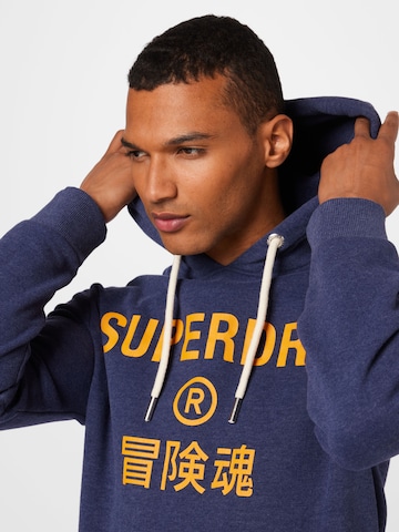 Superdry Sweatshirt in Blau