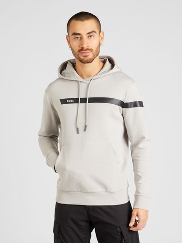 BOSS Sweatshirt 'Soody' i grå: forside