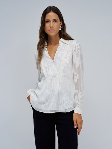 Salsa Jeans Blouse in White: front