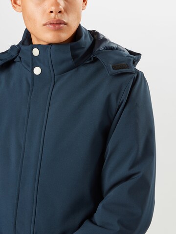 Casual Friday Between-Seasons Parka 'Odin 0018' in Blue