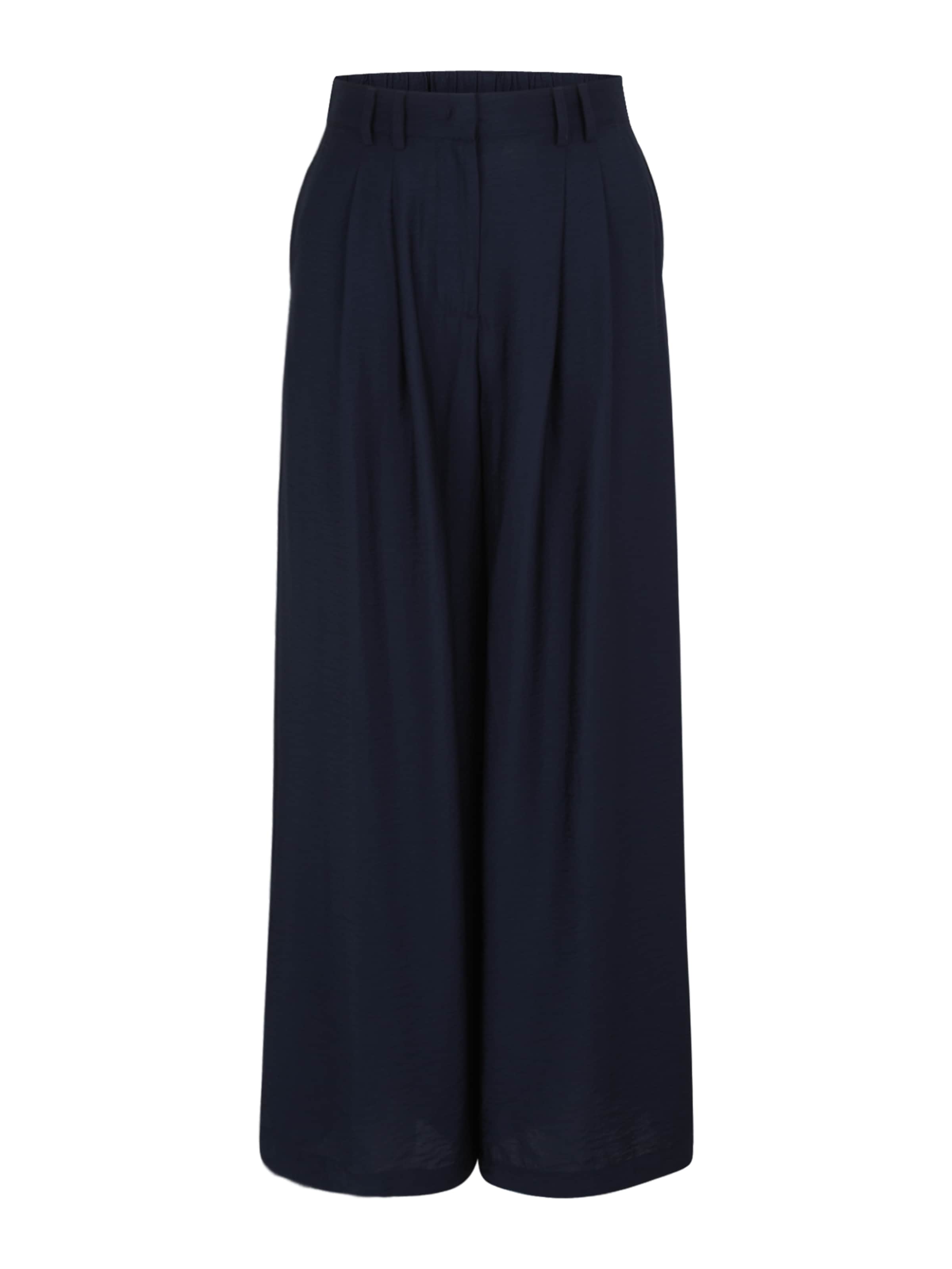 Guido Maria Kretschmer WomenWide Leg/ Široke nogavice Hlače s naborima 'Fina' - plava boja: prednji dio