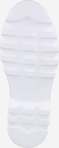 Karl Lagerfeld Chelsea Boots 'Trekka' in White