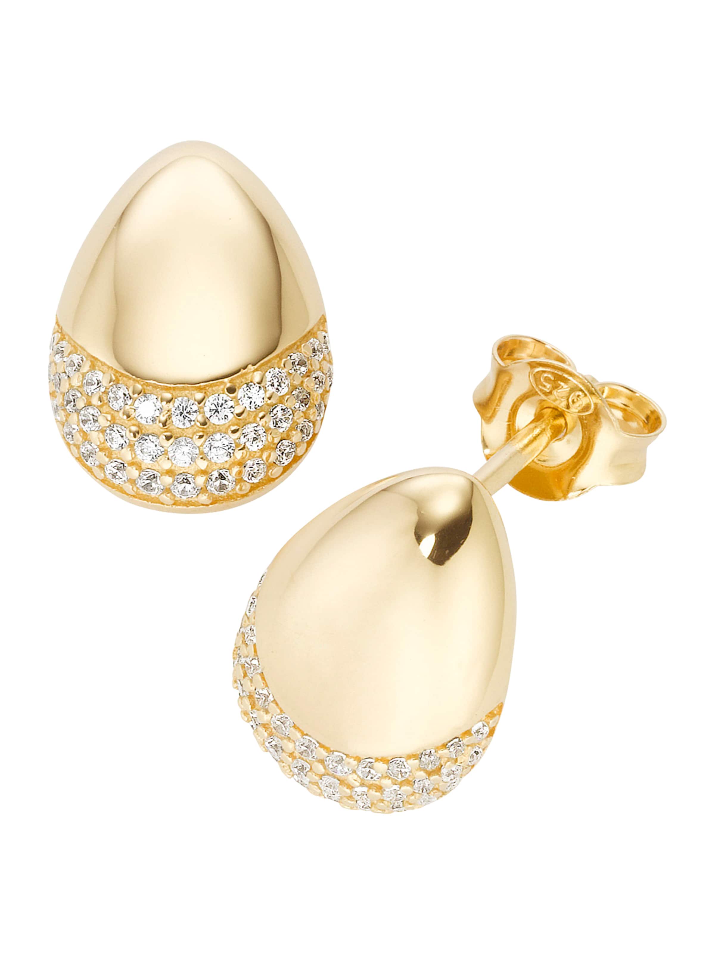 Giorgio Martello Milano - Brincos em ouro: frente