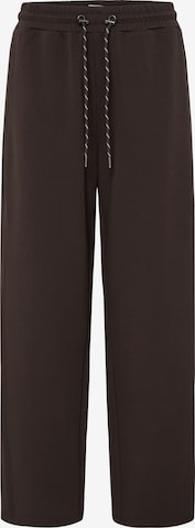 b.young - Loosefit Calças 'PUSTI' em castanho: frente