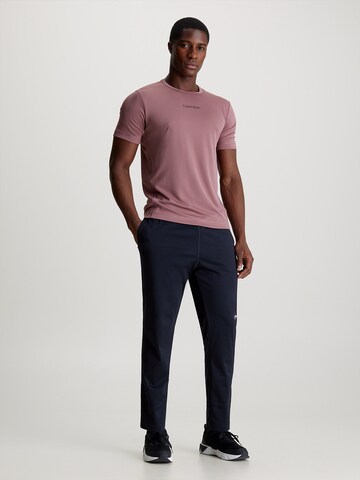 T-Shirt fonctionnel Calvin Klein Sport en rose