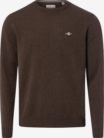 GANT Sweater in Brown: front