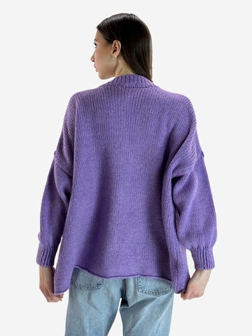 Elara Strickjacke in Lila