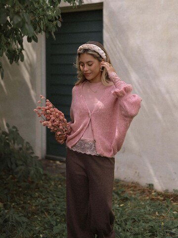 SASSYCLASSY Oversizestrickjacke‌‌‌‌ in Pink