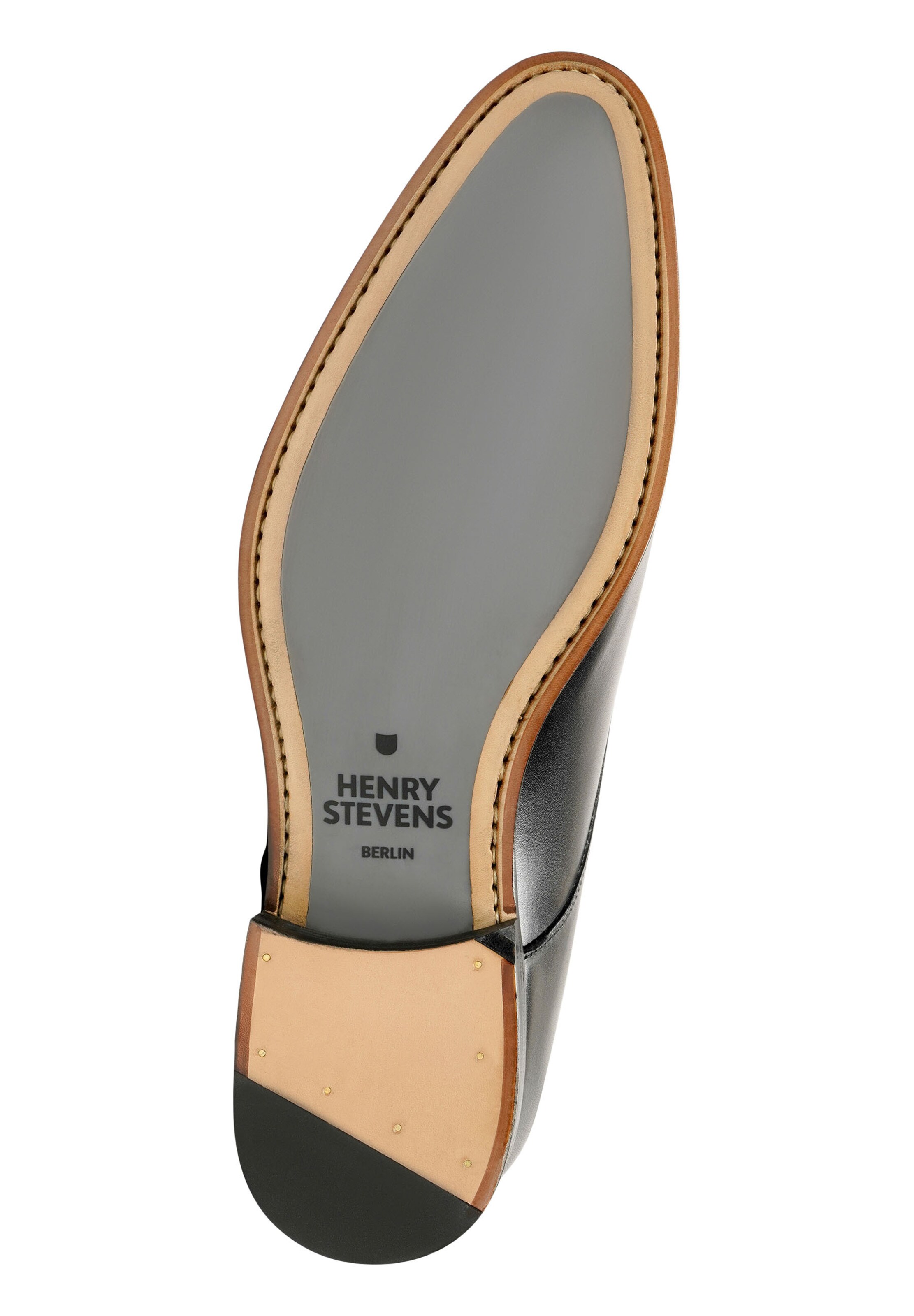 Männer Halbschuhe Henry Stevens Schnürschuh 'Murray PD' in Schwarz - IW61255 Männer Halbschuhe Henry Stevens Schnürschuh 'Murray PD' in Schwarz - IW61255