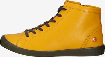 Bottines à lacets Softinos en jaune