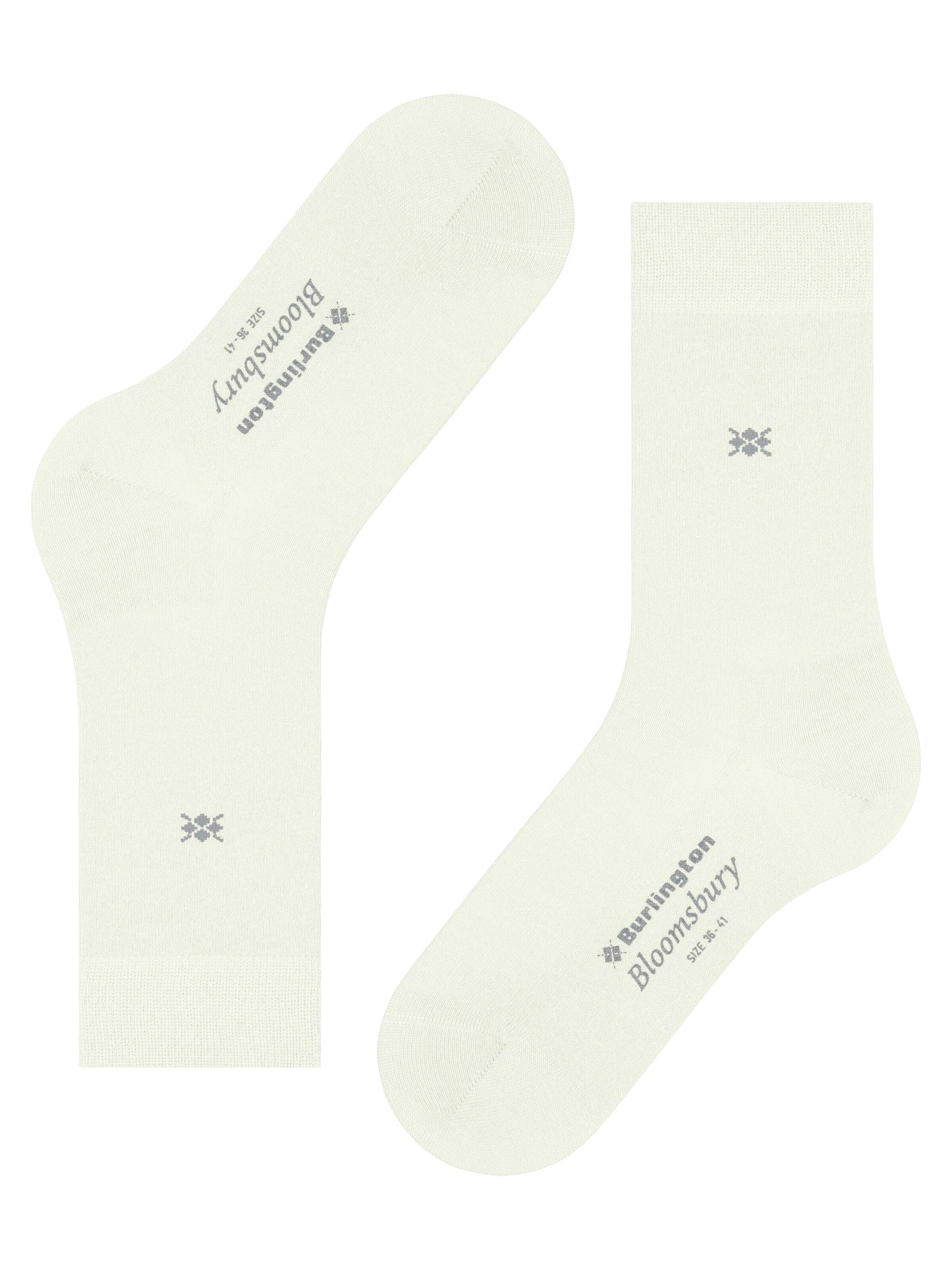 BURLINGTON Socks 'Bloomsbury' in White