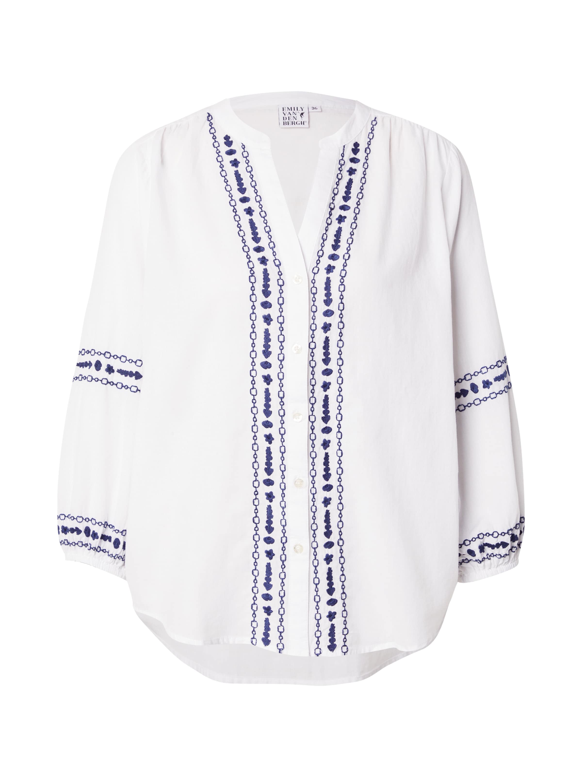 Emily Van Den Bergh Halenka – bílá: přední strana