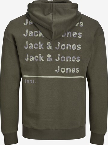 JACK & JONES Sweatshirt 'Billy' in Grün