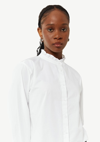 Chemisier comma casual identity en blanc