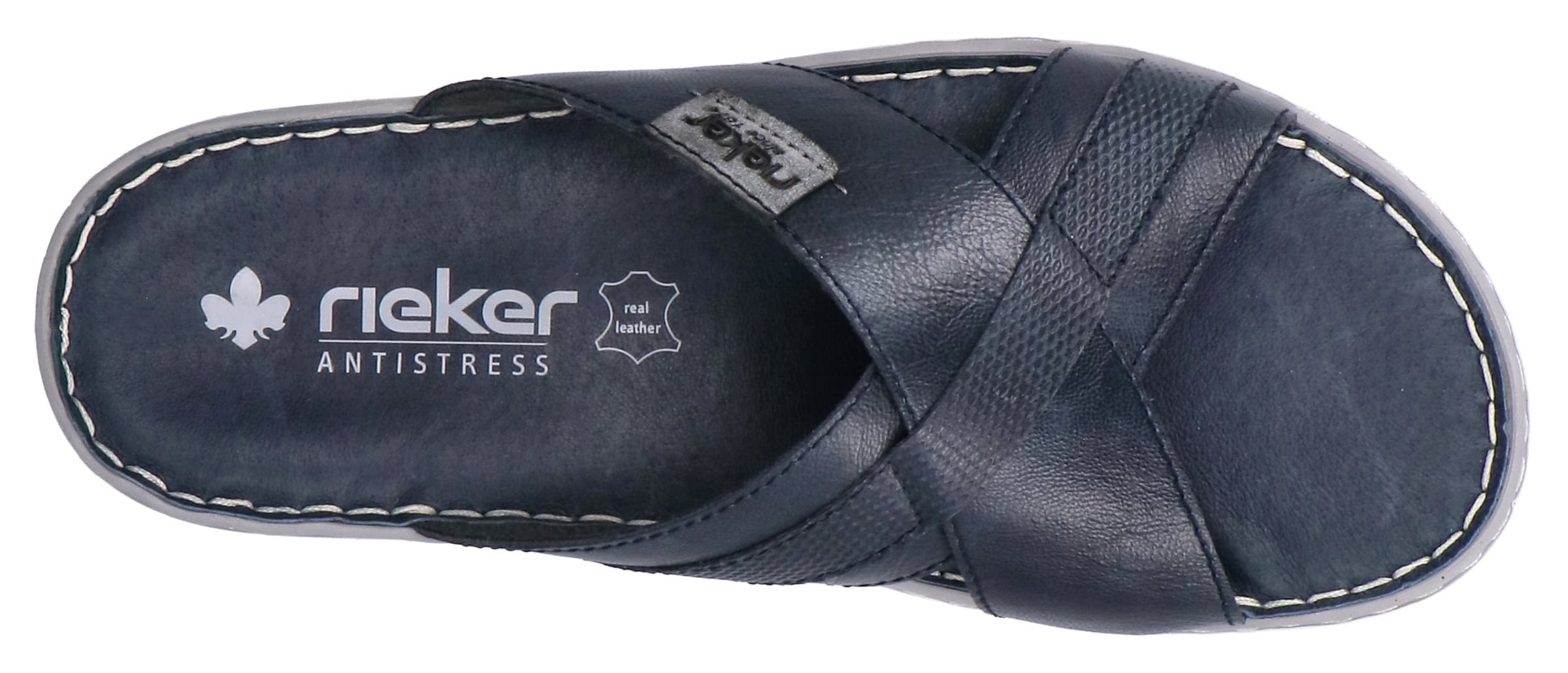 Mule Rieker en bleu