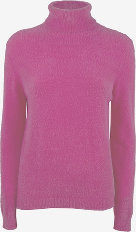 Pullover di Influencer in rosa: frontale