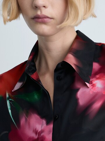 MANGO Bluse 'SOFFY' in Schwarz