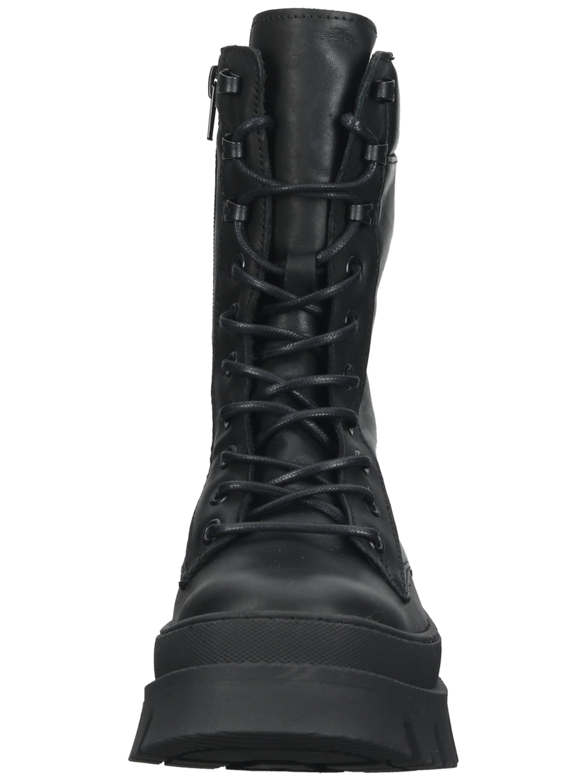 STEVE MADDEN Schnürstiefelette in Schwarz