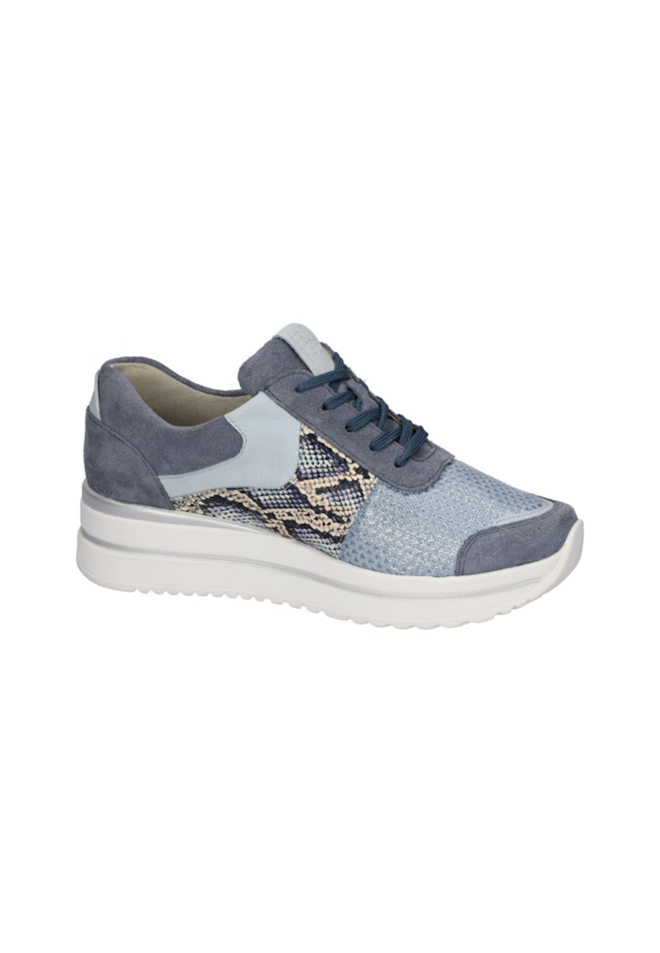 WALDLÄUFER Platform trainers in Blue