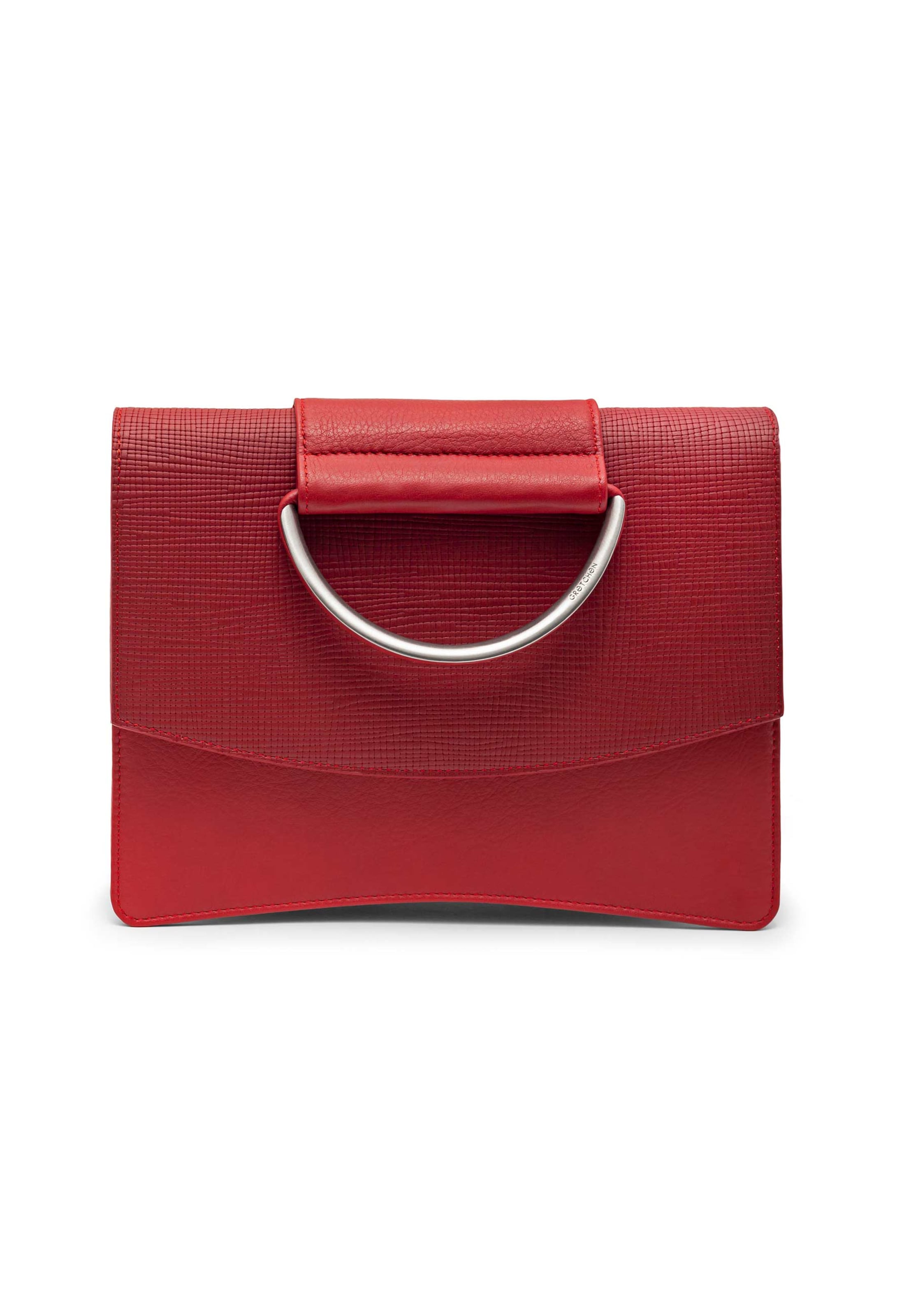 Gretchen Schultertasche in Rot: Vorderseite