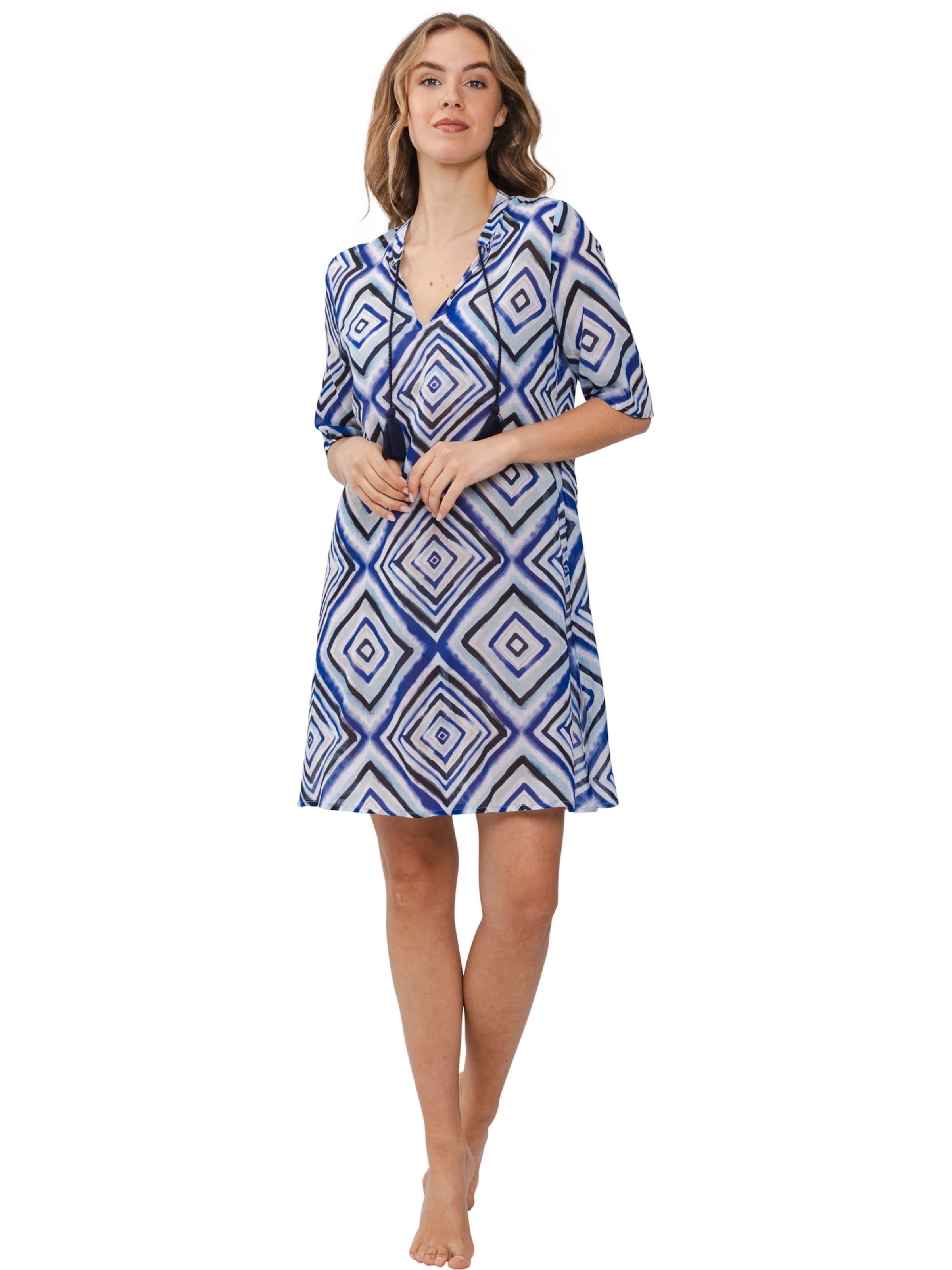 Robe Pastunette en bleu