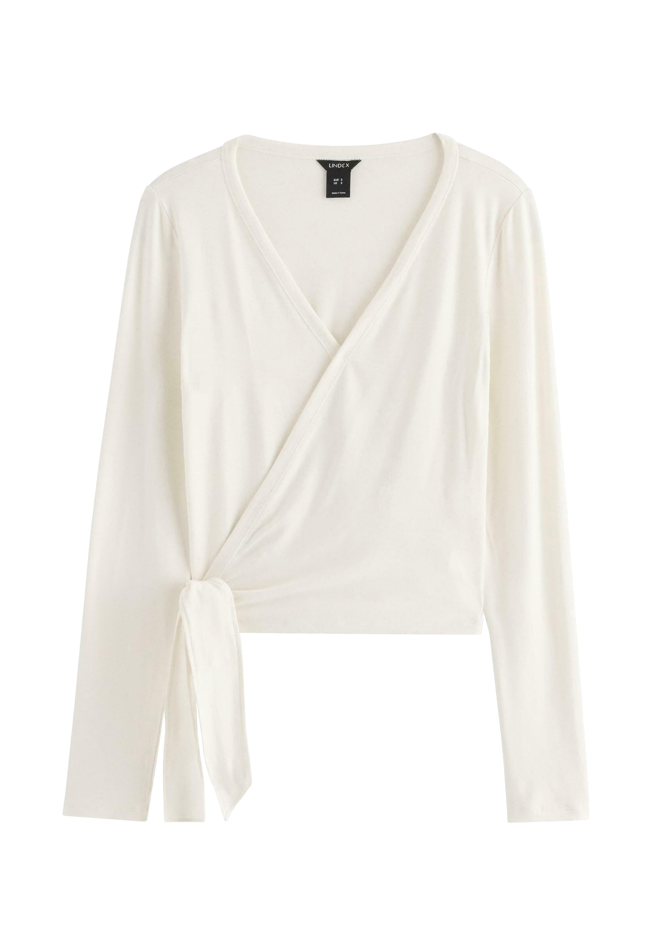 Lindex - Camiseta 'Janni' en blanco: frente