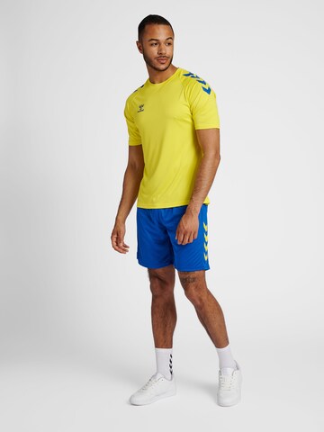 Hummel Regular Sportshorts in Blau