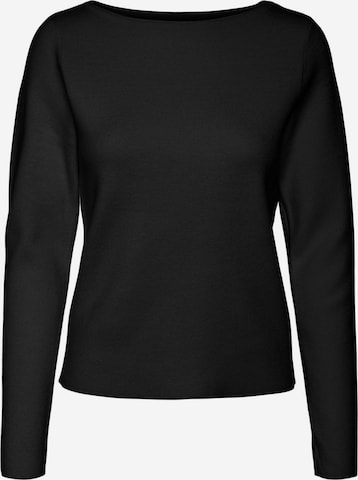 VERO MODA Sweater 'Gold Needle' in Black: front