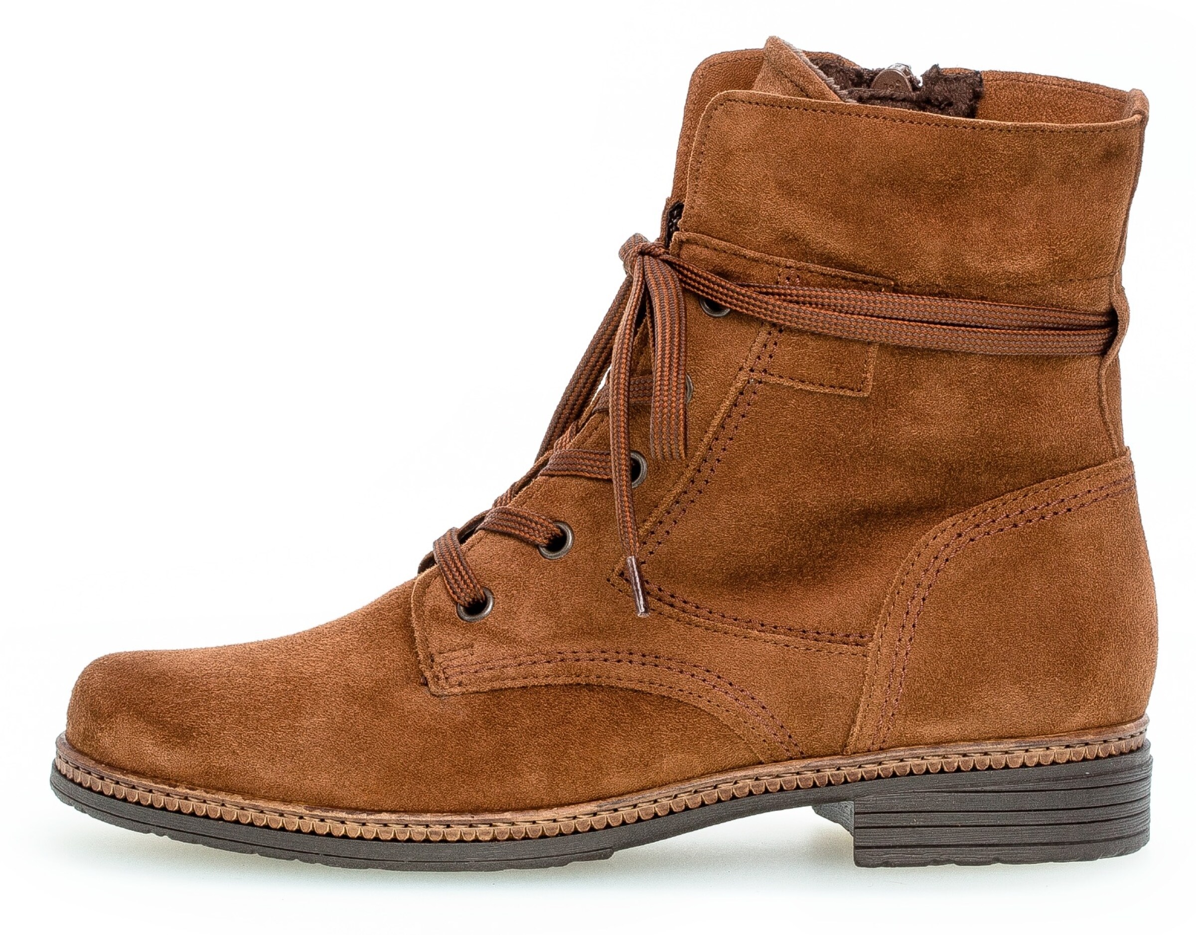 GABOR Schnürstiefelette in Braun