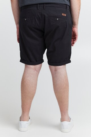 !Solid - regular Pantalón chino en negro