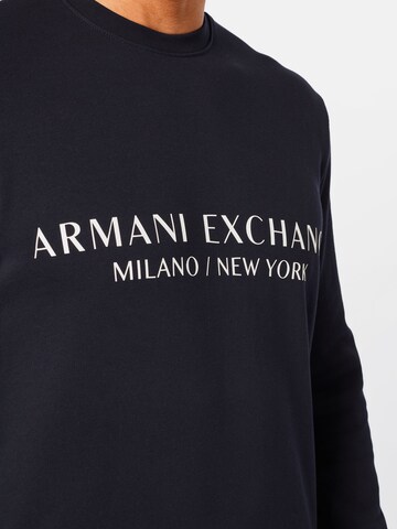 ARMANI EXCHANGE Μπλούζα φούτερ σε μπλε
