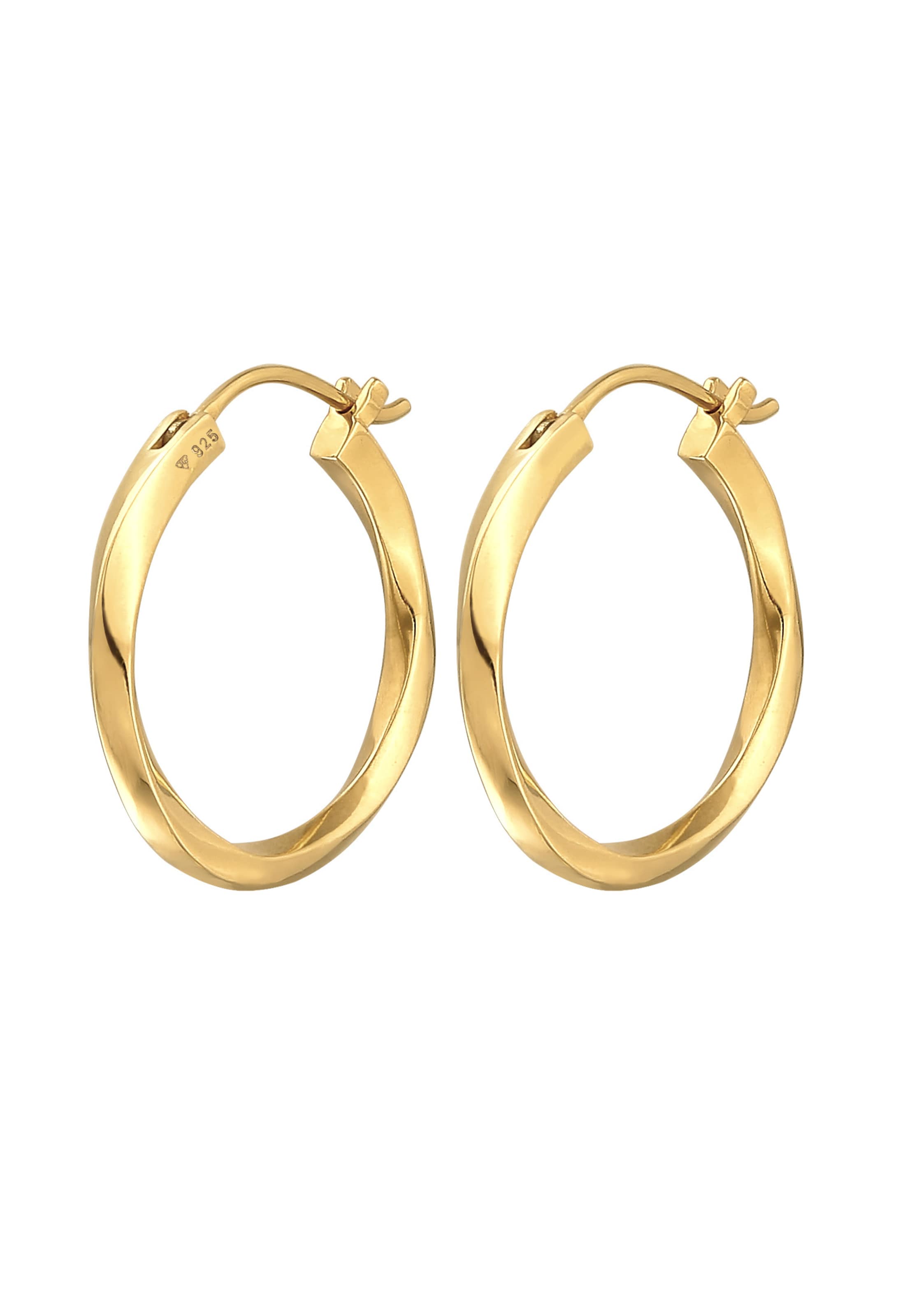 Boucles d'oreilles ELLI PREMIUM en or : devant